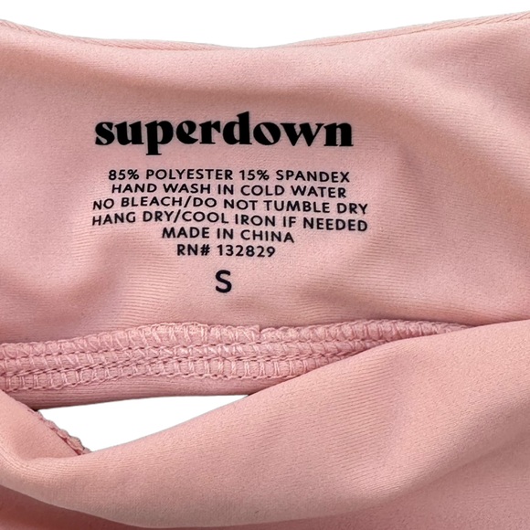 Superdown bikini top blush pink size S NWT - Picture 2 of 4